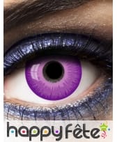 Paire de lentilles violettes unies, image 1