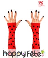 Paire de longues mitaines coccinelle, image 1