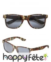 Paire de lunettes camouflage, image 2