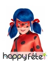 Perruque de Ladybug pour petite fille