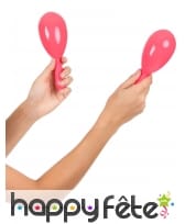 Paire de maracas roses, image 1