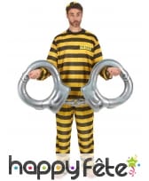 Paire de menottes gonflables géantes, image 1