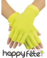 Paire de mitaines courtes unie, image 2