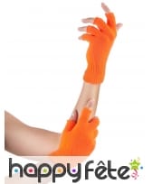 Paire de mitaines courtes unie, image 5