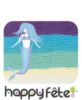 Palette de maquillage Split cake sirène