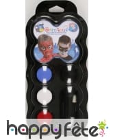 Palette de maquillage Super héros, Grim Tout