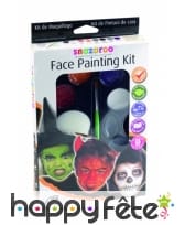 Palette de maquillages pour Halloween, Snazaroo