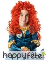 Perruque de Mérida Rebelle, pour enfant
