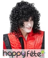 Perruque de Michael Jackson bouclée, image 1