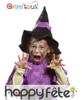 Pochoir de maquillage sorcière, image 1