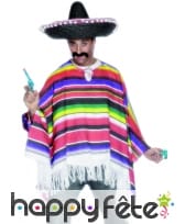 Poncho de mexicain rainbow, image 3