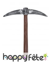 Pioche de nain en plastique de 49 cm