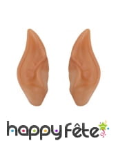 Paire d'oreilles de lutin pointues