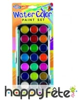 Palette de peinture à l'eau