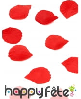 Pétales de rose rouge en tissu, par 150 ou 288, image 2