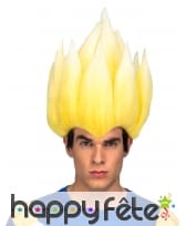 Perruque de Vegeta super guerrier pour homme