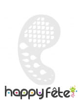 Pochoir écailles de sirène pour visage