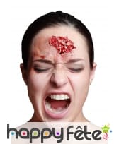 Plaie égratignée en latex