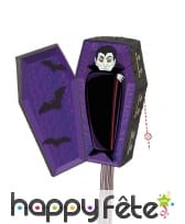 Pinata en forme de cercueil de vampire