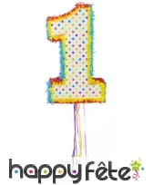 Pinata en forme de chiffre, image 1