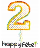Pinata en forme de chiffre, image 2