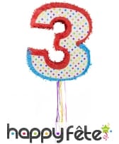Pinata en forme de chiffre, image 3