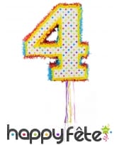 Pinata en forme de chiffre, image 4