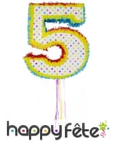 Pinata en forme de chiffre, image 5