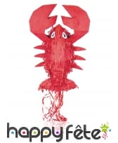 Pinata en forme de homard de 50 cm