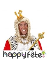 Petite et haute couronne dorée pour adulte, image 1