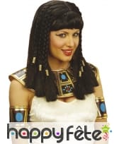 Perruque egyptienne longue avec tresses, image 2