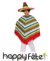 Pantalon et poncho mexicain pour garçon