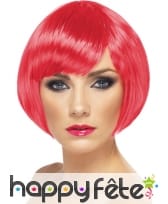 Perruque fille canon rose