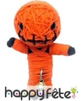 Poupée ficelles citrouille