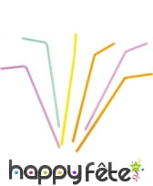 Pailles flexibles de 24 cm, image 5