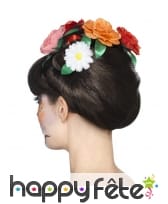 Perruque fleurie jour des morts, image 1
