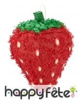 Pinata fraise rouge