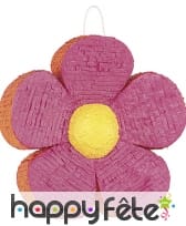 Pinata grande fleur rose