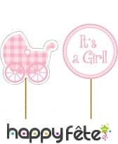 Pics It's a girl pour cupcake