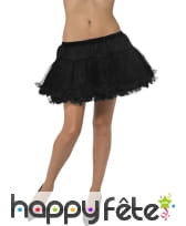 Petit jupon noir
