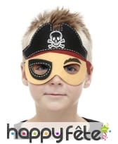 Petit masque de pirate pour enfant