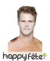 Postiche morsure infectée en latex, image 1