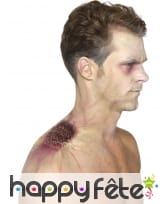 Postiche morsure infectée en latex, image 3