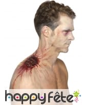 Postiche morsure infectée en latex, image 4