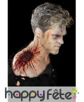 Postiche morsure infectée en latex, image 5