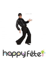 Pantalon noir extensible pour homme, image 1