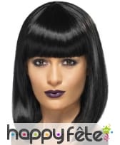 Perruque noire star RNB