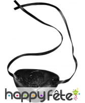 Poche oeil de pirate avec tète de mort