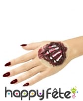 Prothèse os de la main visibles en latex, image 2