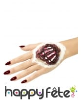 Prothèse os de la main visibles en latex, image 3